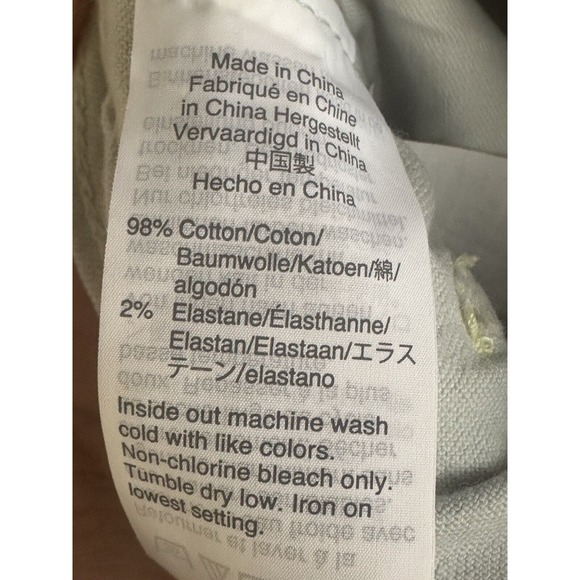 Madewell Women’s Light Blue High Waist Carpenter Pants Size 28 - Picture 15 of 16